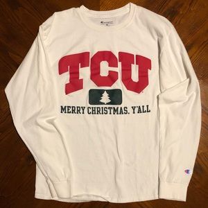 TCU Merry Christmas Y’all Champion Long Sleeve